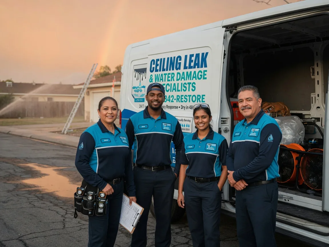 Ceiling Leak Cleanup company in Refugio, TX