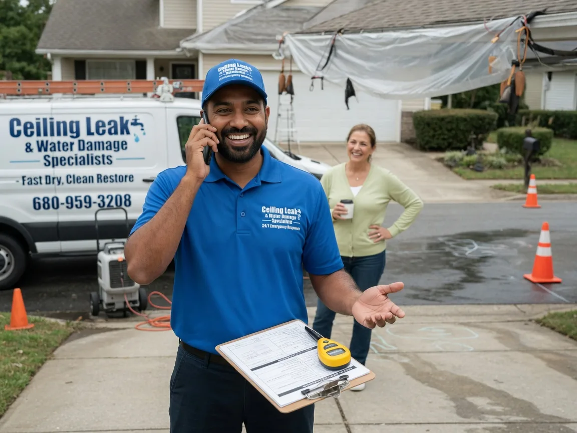 Ceiling Leak Cleanup Refugio, TX FAQs